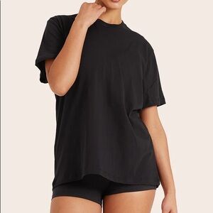 SET Active Boyfriend Tee in Black